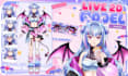 design and rig live2d vtuber 2d anime vtuber model vtuber commission 2d vtuber