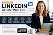 be your professional linkedin ghostwriter and executive content