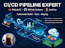 set up cicd pipelines with gitlab ci github actions or jenkins