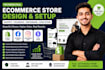 create a professional shopify ecommerce store