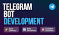 develop a custom telegram bot for your business
