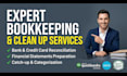 do accurate excel bookkeeping and manage quickbooks, xero