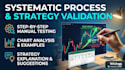 perform manual trading strategy backtesting and reporting
