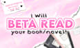 beta read your book or novel