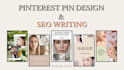 design viral pinterest pins and write humanized seo descriptions