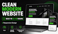build a clean responsive website for your aims