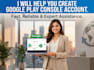 help to setup your google play console account