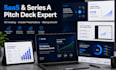 create saas pitch deck series a investor presentation venture capital deck