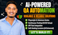 build an ai powered QA automation framework using playwright or selenium