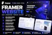 develop framer landing page saas framer website design fix, edit framer template