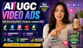 create high converting ugc tiktok ads facebook video ads  authentic