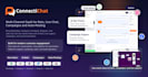 develop a multi channel chatbot, live chat, and campaign saas app
