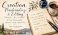 proofread, edit and humanize croatian text