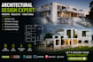 do exterior design,house rendering,revit modeling and achitectural visualization