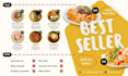 design modern restaurant food menu design