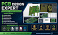 provide pcb design, schematic and gerber files in easyeda, altium and eagle cod