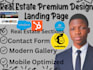 build a real estate landing page that gets leads