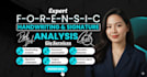 do forensic document analysis, handwriting analysis and signature verification