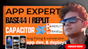 convert fix and publish base44 lovable replit app to ios android using capacitor