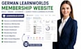 build german learnworlds and systeme io membership elearning website learnworlds