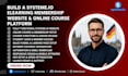 build a systeme io membership website with online courses