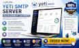 setup yeti SMTP server yeti SMTP ddeliverability yeti SMTP integration