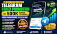 telegram forex promotion hit 500k forex traders forex promotion via telegram ads
