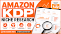 do amazon KDP niche research, high ranking keywords