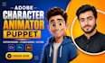 create adobe character animator puppet rig, vtuber avatar and lip sync
