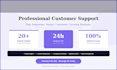 provide professional customer support
