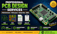 design professional pcb circuit pcb schematic gerber and bom