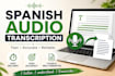 hola hago transcripciones de audio a texto digital