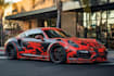 vehicle wrap, car wrap design