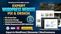design italian wordpress website development, redesign wordpress blog website