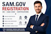 do sam gov registration, uei, cage code, wosb and sba certification