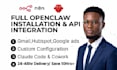 install openclaw, open claw api integration, openclaw error fix