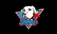 design arcade games dogs and golf logo