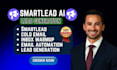 setup smartlead ai cold email automation inbox warmup and lead generation system