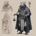 illustrate professional fantasy character artwork