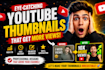 design eye catching youtube thumbnails that boost CTR