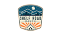 design adventure glamping shelf road logo