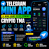 develop telegram mini app crypto telegram mini app telegram bot