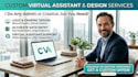 provide professional virtual assistant, logo design, and data entry services