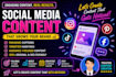 write captions social media posts and ai content
