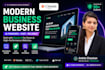 build a modern responsive business website using claude ai
