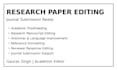 edit and proofread your research paper for journal submission
