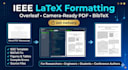 format your ieee conference paper in latex overleaf for camera ready PDF