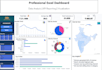 do professional excel dashboards and data analysis reports