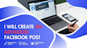 create a professional facebook posts