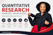 do quantitative research, survey data analysis, regression, hypothesis testing